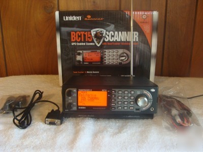 Uniden BCT15 trunk tracker iii police scanner