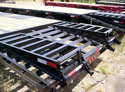 New 2010 20'+5'-tandem dual equipment gooseneck-10 ply