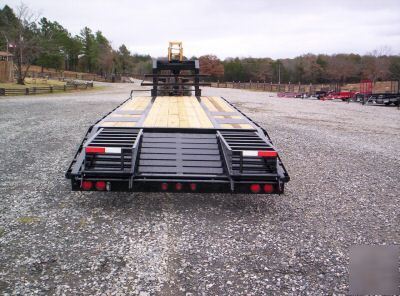 New 2010 20'+5'-tandem dual equipment gooseneck-10 ply