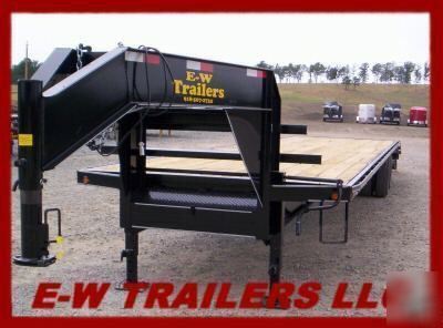 New 2010 20'+5'-tandem dual equipment gooseneck-10 ply