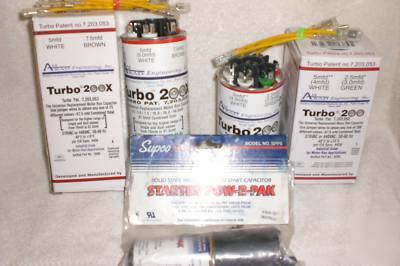 New turbo 200 and turbo 200 x capacitors + SSP5 in box 
