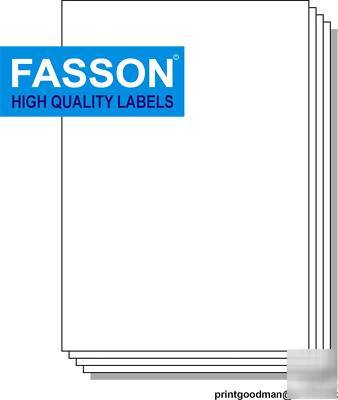 A4 adhesive sticky paper label quality fasson strong X4