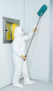Itw alphamop polyester mop, itw texwipe TX7118