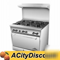 New comstock castle gas range 36