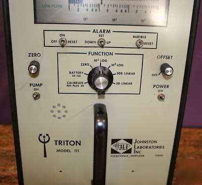 Triton tritium gas monitor model 111