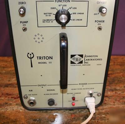 Triton tritium gas monitor model 111