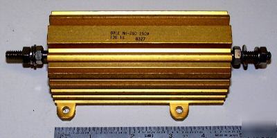 Dale nh-250 250 watt 3 ohm 1% resistor
