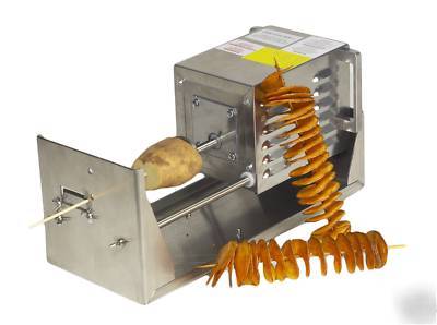 Spiral potato electric machine spiral fries
