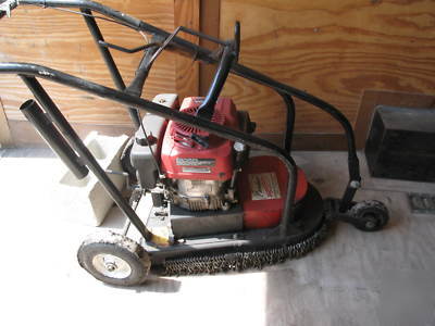 Nice panther products roof rotary planer 11HP honda wow