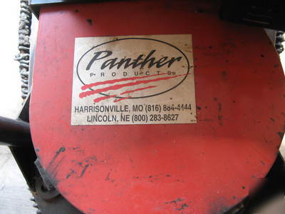 Nice panther products roof rotary planer 11HP honda wow