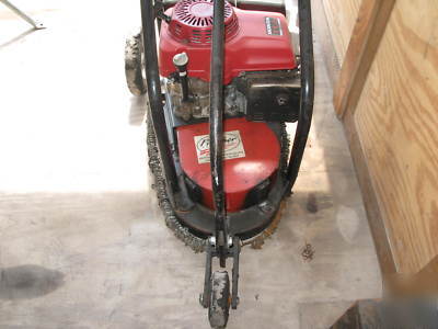 Nice panther products roof rotary planer 11HP honda wow