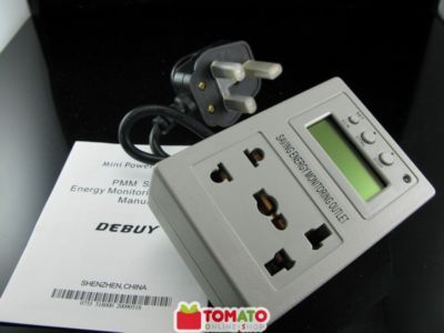 Power energy meter monitor electricity kwh analyzer uk