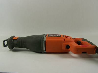 Used ridgid R3001 reciprocating saw sawzall w/soft case