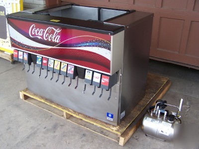 Nice servend 12 head soda fountain beverage dispenser