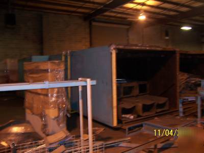 Paint air #4000 gas fired paint cure oven adgo 2261