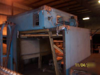 Paint air #4000 gas fired paint cure oven adgo 2261
