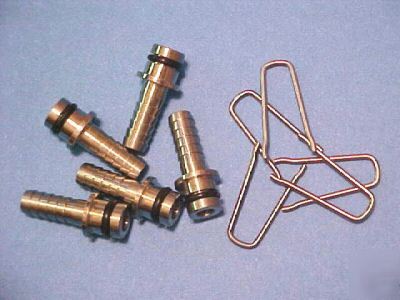 Soda gun input fittings / wunder-bar