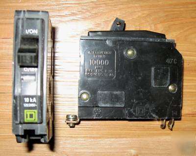 Square d qo 1 pole 15A bolt-on qob 15 amp QOB115