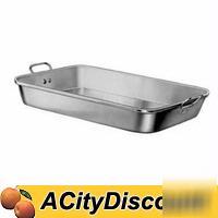 Carlisle 6EA 6.5 qt bake & roast pan aluminum 18