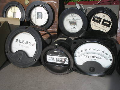 Electronic meters time etc some nos 11PC lot #3 