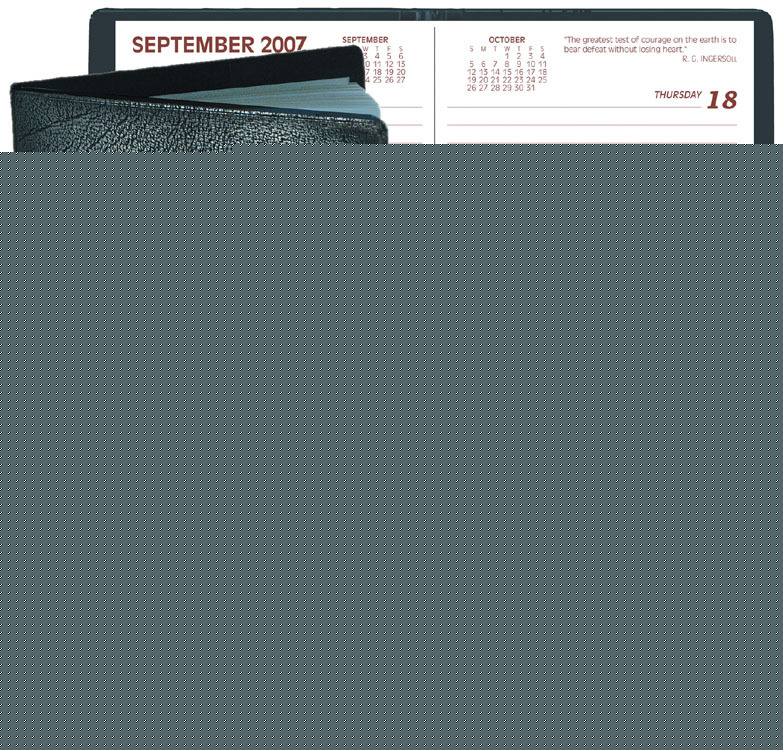 2010 pocket pal style calendar - vinyl cover weekly