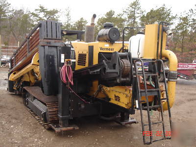 1999 vermeer 50X100A w/ 4 full racks of drill stem