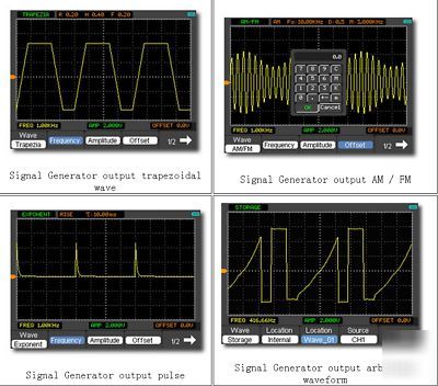 60MHZ 5-in-1 handheld portable oscilloscope/scopemeter