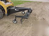 Landscape rake skid steer loader bobcat land plane 5'