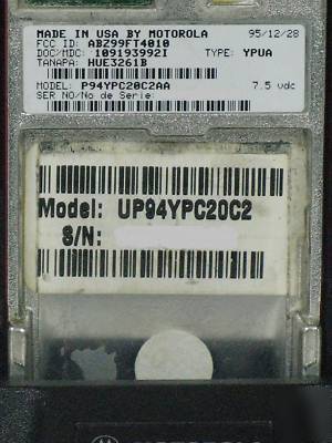 Motorola uhf GP300 ht handheld with charger
