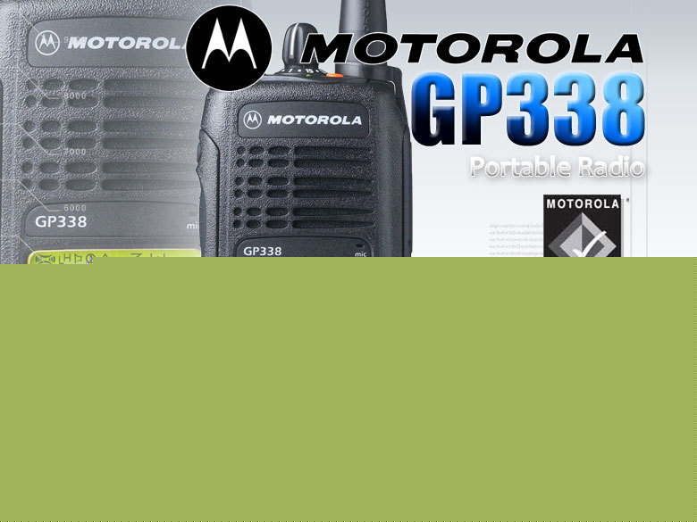 Motorola GP338 versatile radio vhf 136-174MHZ gp-338