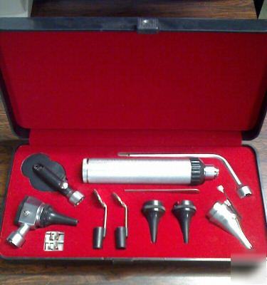 Otoscope & ophthalmoscope set ent surgical instruments 