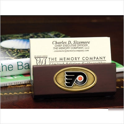 Philadelphia flyers business card holder