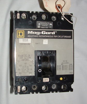Square d FAP3610018M adj. inst.trip circuit breaker