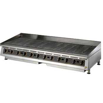 Star 8172RCB char-broiler, 72