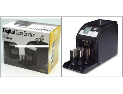 Royal sovereign fast sort digital coin sorter (fs-4DA)