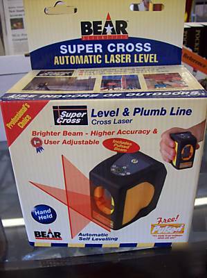 Super cross laser level self leveling laser