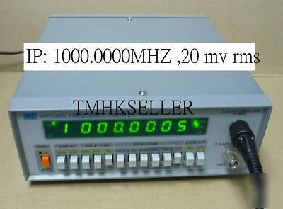 10HZ~1000MHZ frequency counter ,up to 2GHZ 