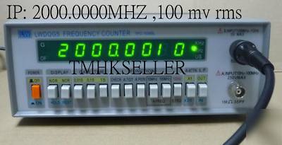 10HZ~1000MHZ frequency counter ,up to 2GHZ 