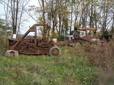 Bay city 3/4 swing cranemobile tractor shovel