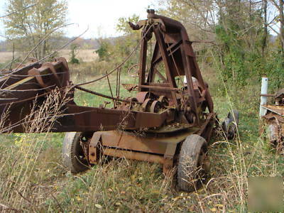 Bay city 3/4 swing cranemobile tractor shovel