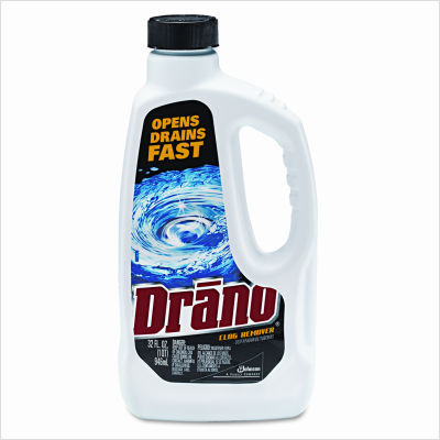 Liquid drain cleaner, 32OZ safety cap bottle, 12/ctn
