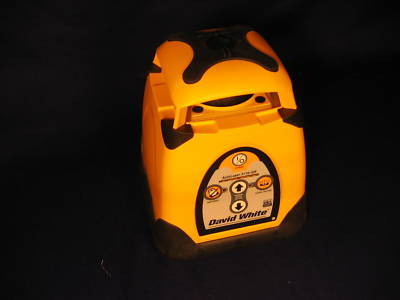 New david white series 3100 rotating laser w/ hard case- 