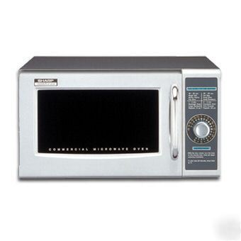 New sharp commercial microwave oven model r-21JC 