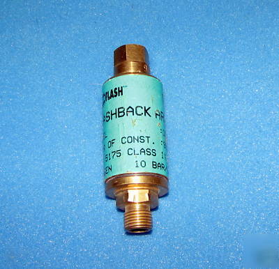 Superflash DG91N flashback arrestor 9/16-18UNF oxygen