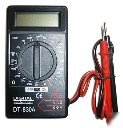 Dt-830 digital multimeter free shipping