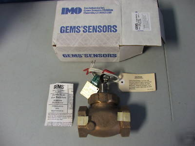 New gems flow switch shuttle type fs-200 brass 1.5 inch 