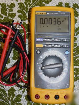 Fluke 187 true rms multimeter excellent