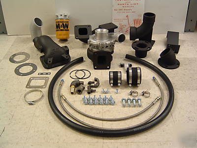 M&w turbo kit ih farmall 806 856 diesel