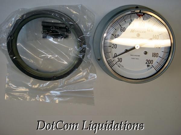 New moeller compound pressure-vacuum gage 4 Â½