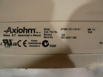 Axiohm A758-1011-0141 usb thermal pos rcpt printer